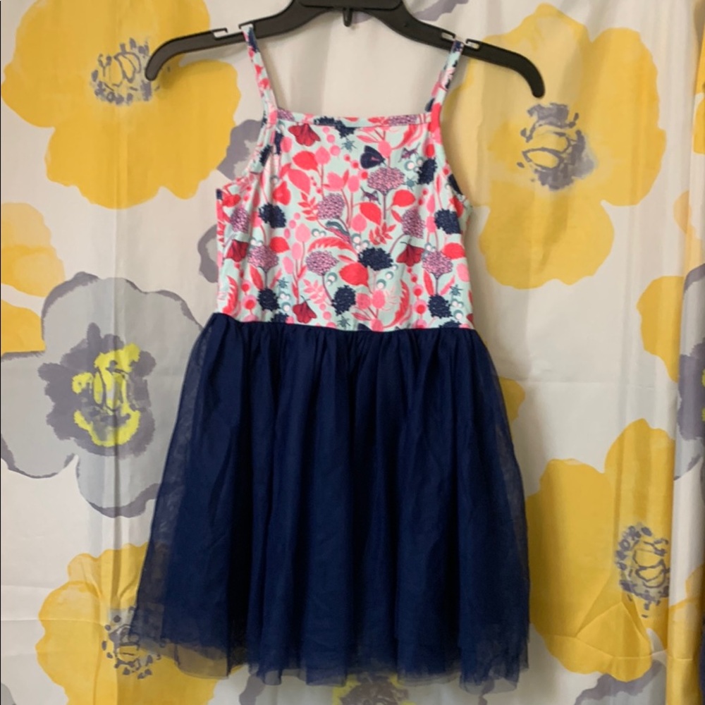 Pete & Lucy Pink and Navy Floral Dress